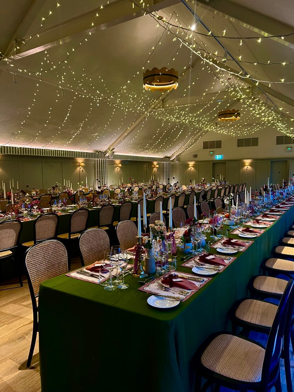 Perfect for winter and autumn weddings and events at Kin House