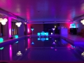 We transformed this swimming pool into cocktails and dancing,